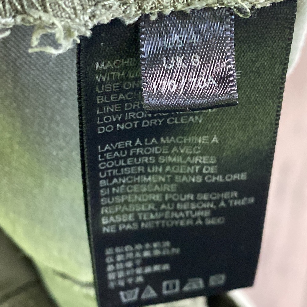 Urban outfitters pants cargo green jogger wide - Picture 8 of 12